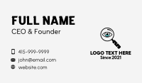 Magnifying Lens Business Card example 3