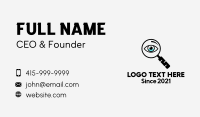 Eye Clinic Business Card example 2