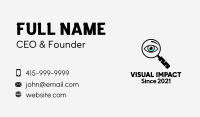 Vision Detective Eye  Business Card Image Preview