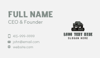 Cargo Truck Delivery Business Card Design