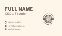 Hand Planer Wood Carpentry  Business Card