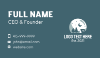 Camp Business Card example 3