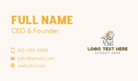 Dog Pet Angel Business Card