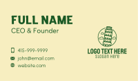 Tour Business Card example 1
