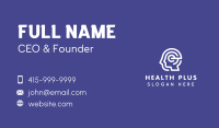 Person Mental Health Letter E Business Card Image Preview