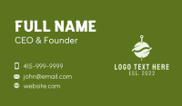 Green Needle Acupuncture  Business Card Design