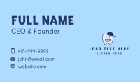Tooth Dental Mascot Business Card