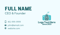 Writting Business Card example 4
