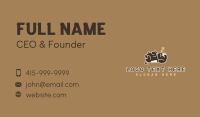 Sleeping Pet Dog Business Card