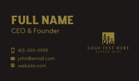 Vase Pottery Furniture Business Card Design