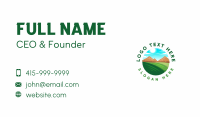 Mountain Nature Landscape Business Card