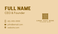 Artisan Business Card example 1