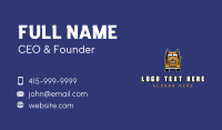 Trailer Truck Delivery Shipping Business Card