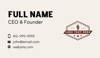 Western Desert Signage Business Card