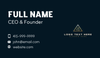 Triangle Investment Bank Business Card