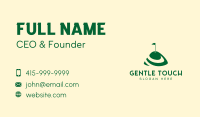 Golf Putt Hill Business Card Design