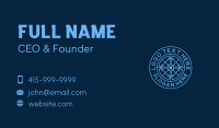 Religious Church Cross  Business Card Design