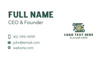 Hand Saw Wood Carpentry Business Card