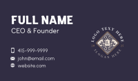 Ornament Fancy Boutique Business Card
