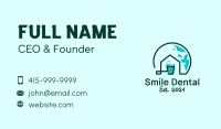 Globe House Bucket Business Card