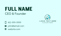 Globe House Bucket Business Card