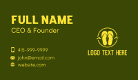 Sandals Business Card example 3