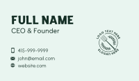 Lawn Pitchfork Landscaping Business Card
