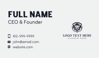 Animal Lion Shield Business Card