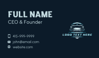 Jeep Vehicle Garage Business Card