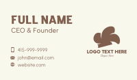 Brown Chef Hat Business Card