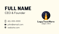 Beer Bottle Business Card example 1