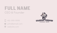 Fierce Wolf Esport Gaming Business Card Image Preview