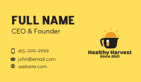 Fresh Orange Pitcher  Business Card Image Preview