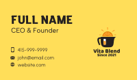 Fresh Orange Pitcher  Business Card Image Preview