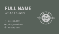 Army Business Card example 3
