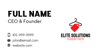 Hanger Apparel Tag  Business Card