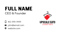 Hanger Apparel Tag  Business Card Image Preview