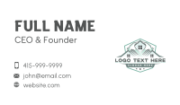 Builder Hammer Construction Business Card