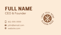 Eatery Business Card example 2