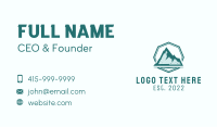 Rustic Iceberg  Business Card