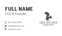 Chipmunk Business Card example 3