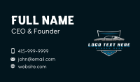 Sports Car Shield  Business Card