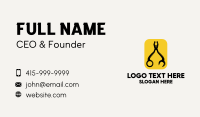 Spare Parts Business Card example 2