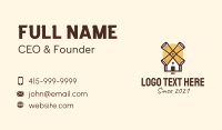Beer Windmill  Business Card Design