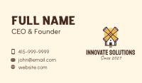 Beer Windmill  Business Card