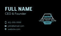 Automobile Towing Truck Business Card Design