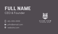 Iron Work Business Card example 1