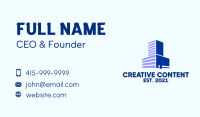 Blue Book Tower  Business Card
