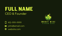 Leaf Landscaping Maintenance Business Card Design