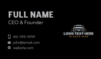 Race Car Automobile Business Card Design